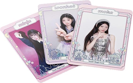MXP 55pcs ILLIT Postcards Girl Group Photocards 時よ止まれ Toki Yo Tomare Cards LOMO Cards For Fans