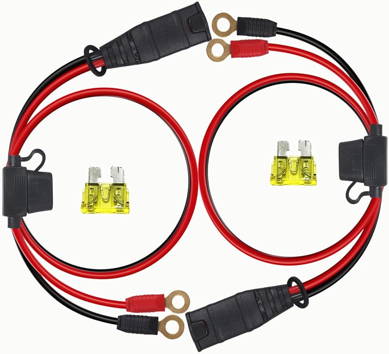 (2 packs) Compatible with NOCO GC008 X-Connect Battery Harness, M10 (3/8 inch) XL Hole Terminal Connector, Suitable for Smart Battery Trickle Charger Accessories