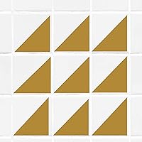 Vista 2 de Colorful Triangle Tile wall Sticker for Bathroom, Bathroom stickers, Tile transfer, Kid wall art, Tile wall stickers, Nursery stickers