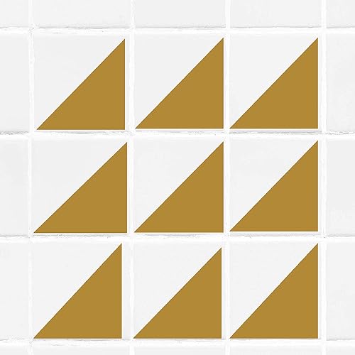 Miniatura 2 de Colorful Triangle Tile wall Sticker for Bathroom, Bathroom stickers, Tile transfer, Kid wall art, Tile wall stickers, Nursery stickers