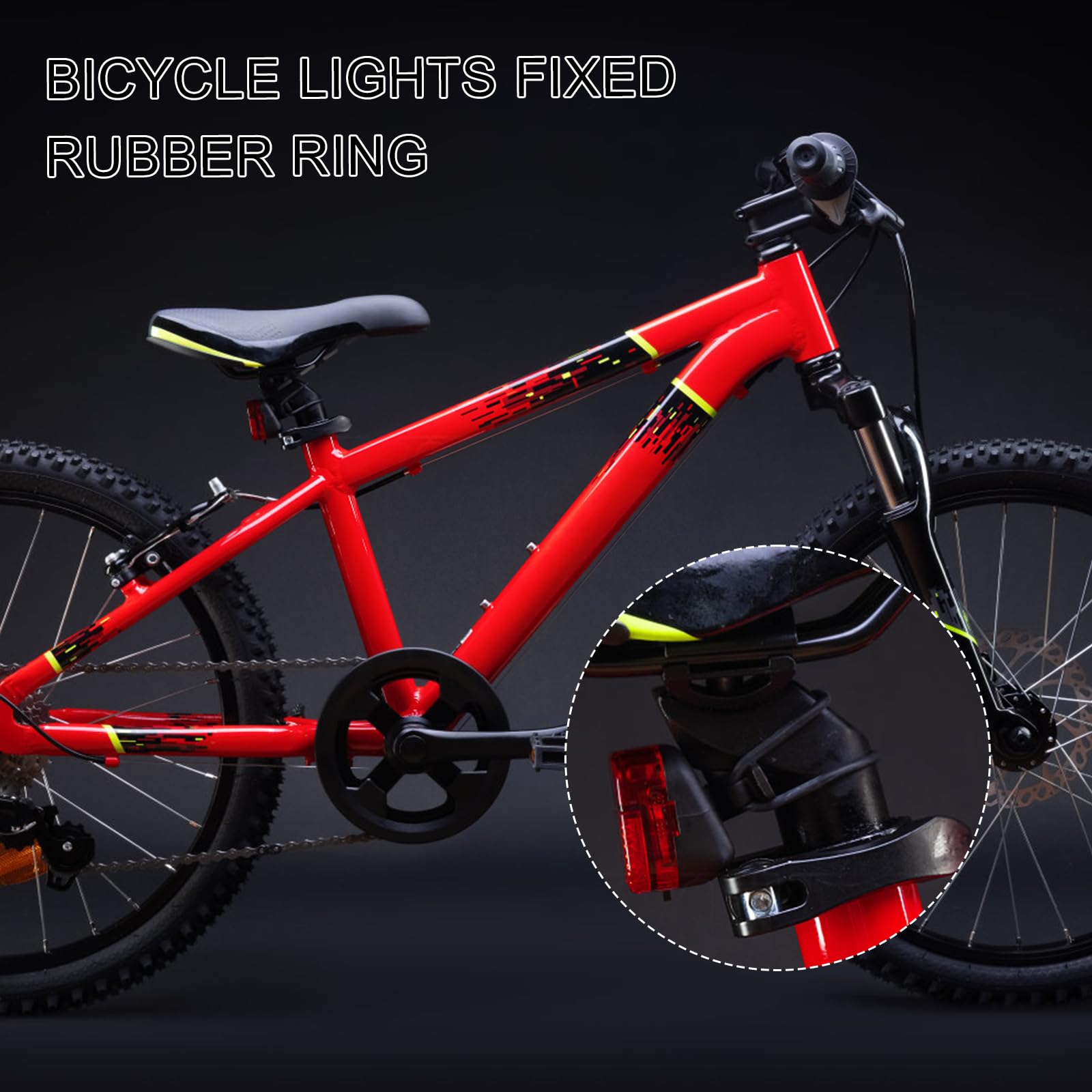 Cinturini Silicone Per Bici - 20 Pezzi Con Ganci A S Per Luci, Cellulari E GPS - Foto 4