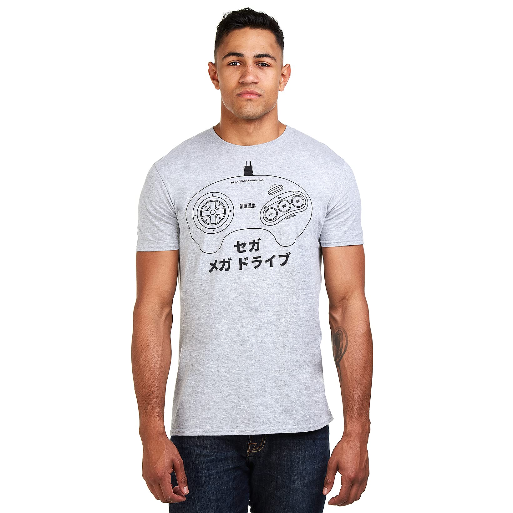 Sega - Mega Drive Men's JAPAN - CONTROL T - Shirt