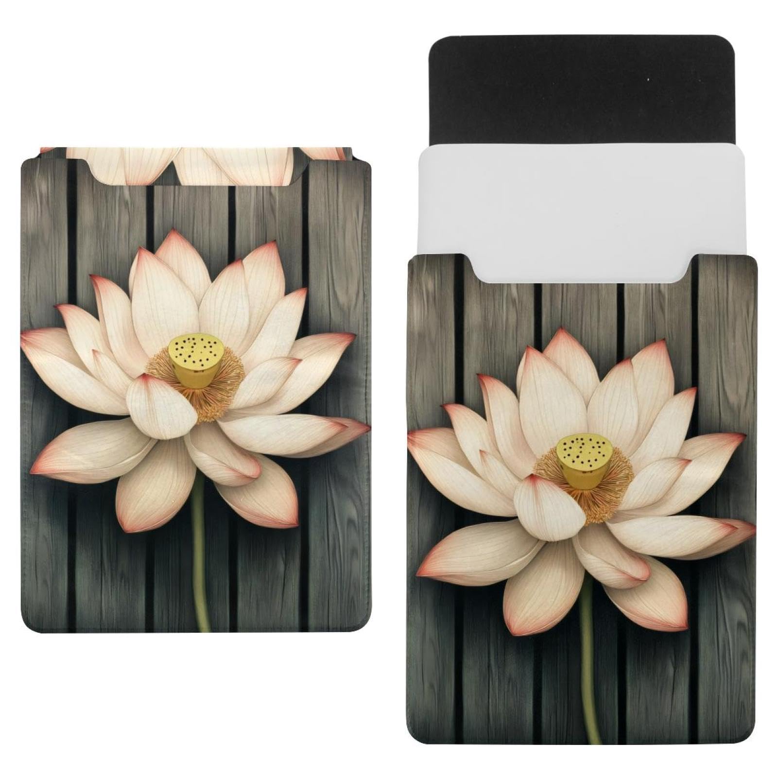 Funda para ordenador portátil de terciopelo holandés Lotus de alta gama para 13.8 pulgadas 7