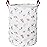 HKEC 19.7 Waterproof Foldable Laundry Basket, Nursery Hamper, Dirty Clothes Hamper, Books Bins, Gift Baskets, Room Decor(Watercolor Flower)