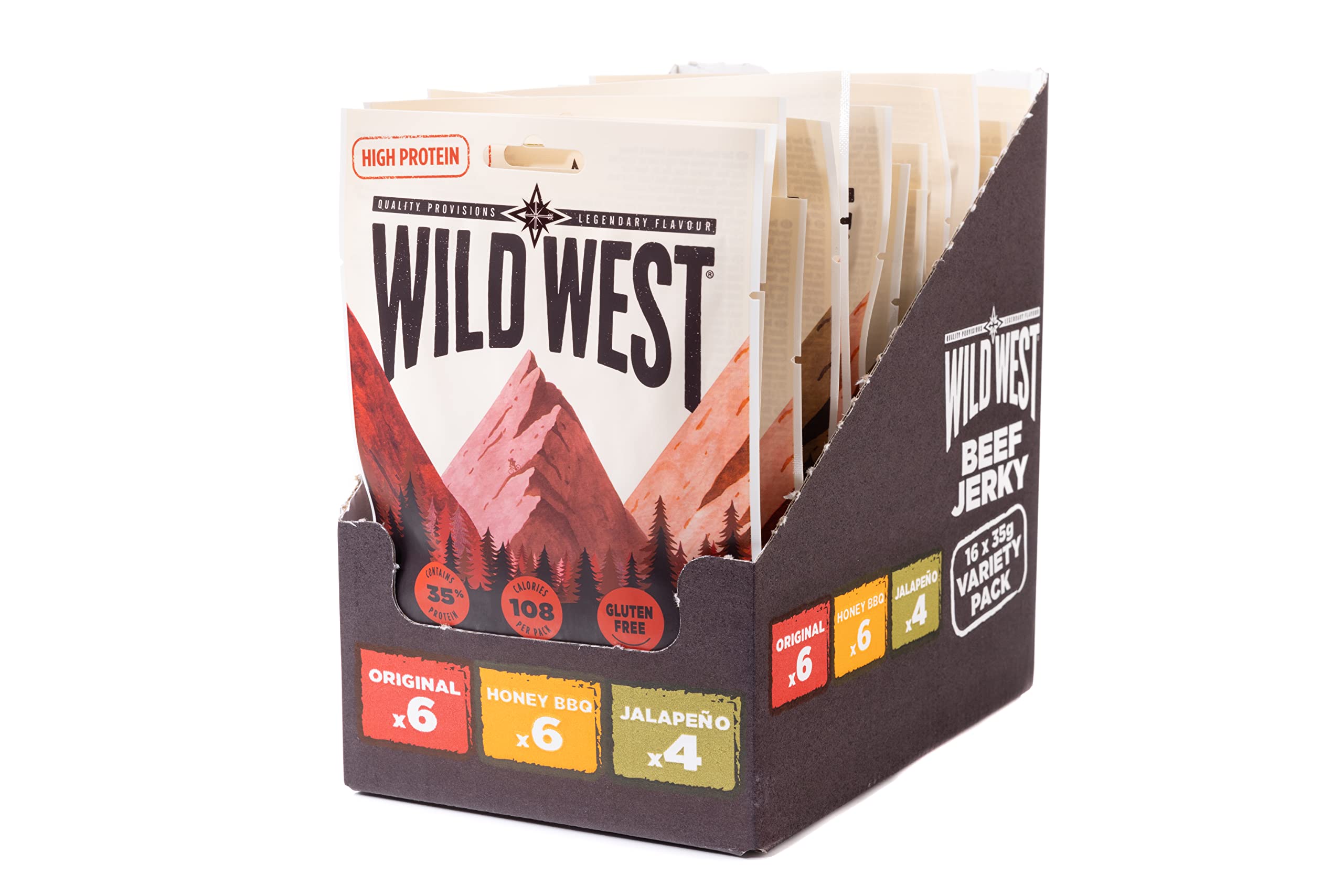 Wild West Mixed Case 35g (Pack of 16)