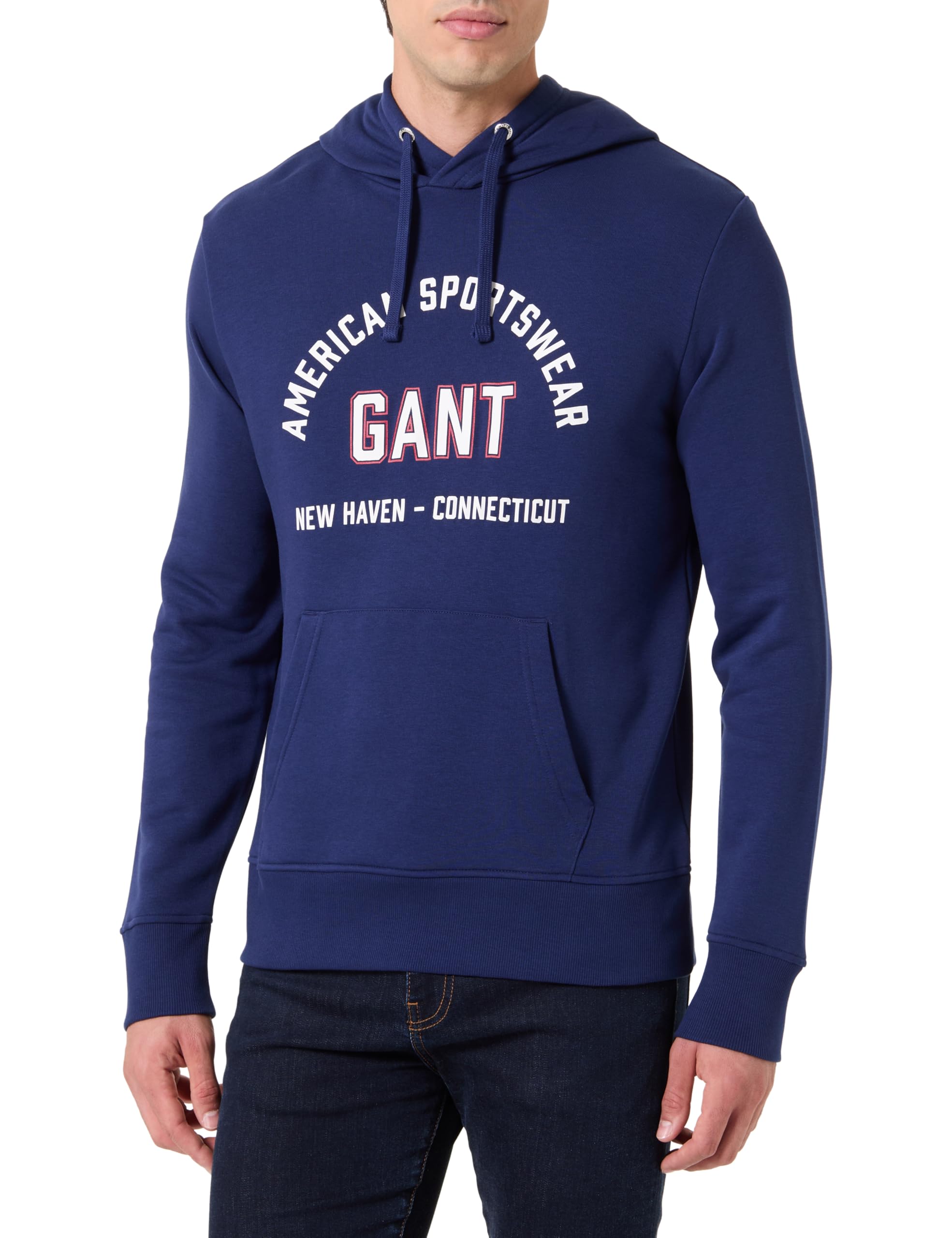 Gant Herren Printed Graphic Hoodie Kapuzenpullover