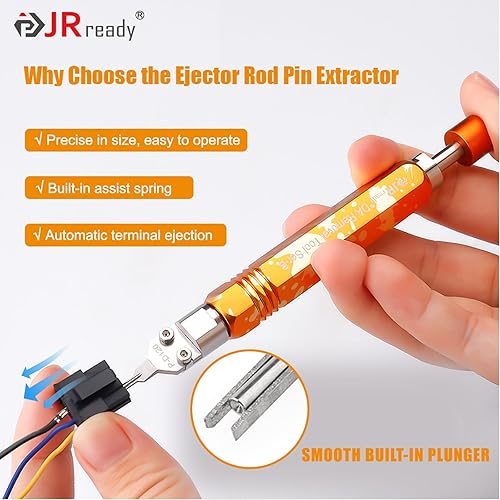 Miniatura 3 de JRready ST5262 2 piezas Molex Micro Fit Extractores Microfit Kit de herramientas de liberación de terminales para Molex MX3.0 machohembra