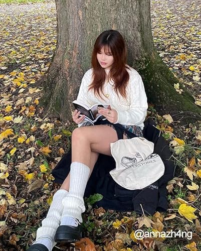 Aelfric Eden Oversized Knit Sweater Solid Vintage Pullover Sweater Unisex Woven Crewneck Knitted Tops Khaki #TOP1