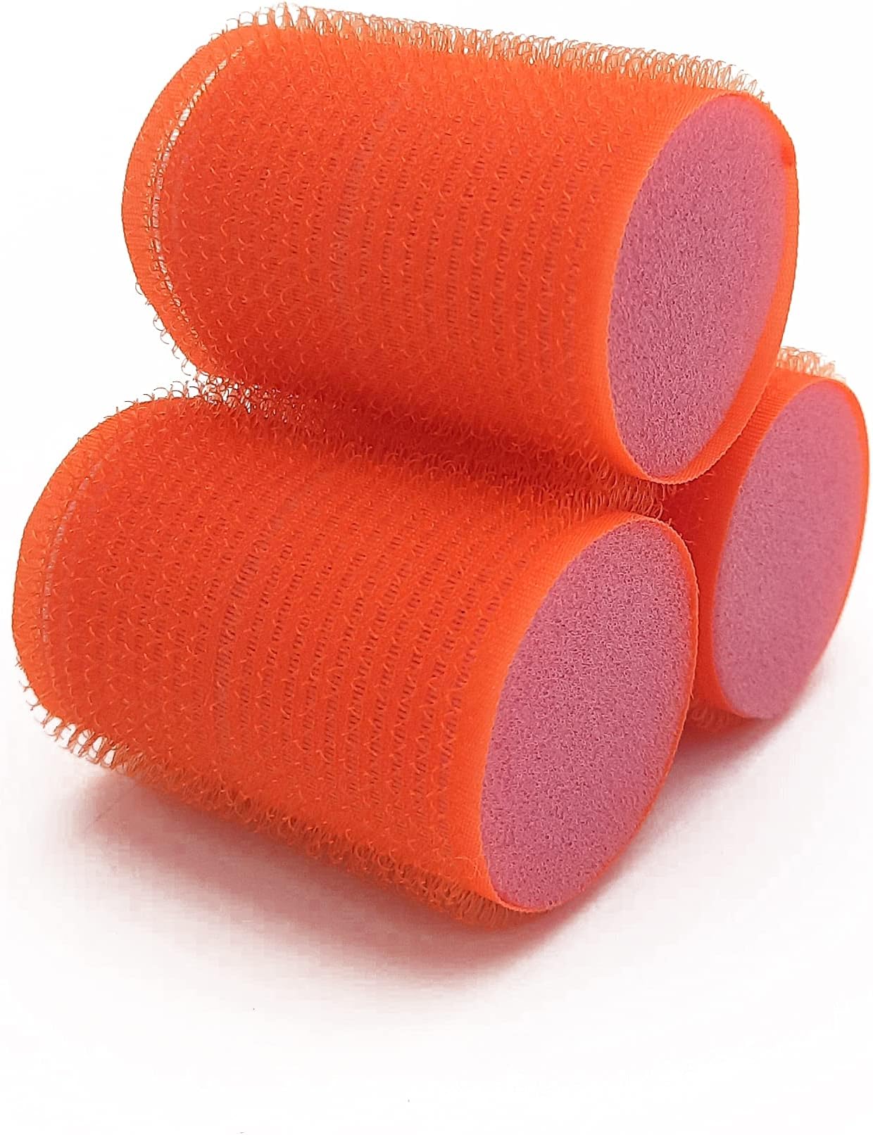 NIKO Self Grip Rollers WITH SPONGE for SLEEP, Hair Comb Curlers for Curls and Waves EXTRA SOFT, Styling Tool for Hairdresser/ Barber Salon, Self Holding Hair Rollers – random colour (42 mm)