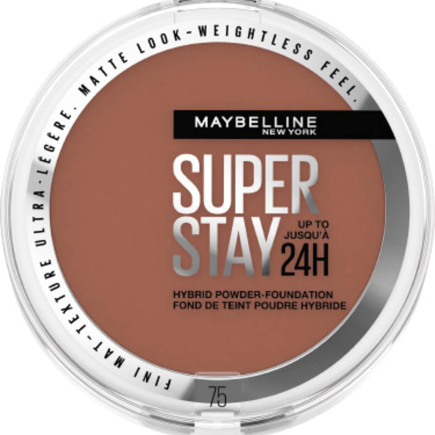 Maybelline New York – SuperStay 24H Hybrid Powder Foundation – 75 – Long-lasting Powder Foundation