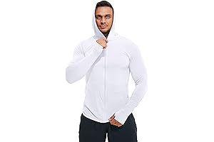 Men's UPF 50+ Sun Protection Hoodie: Ultimate Protection for Your Outdoor Adventures