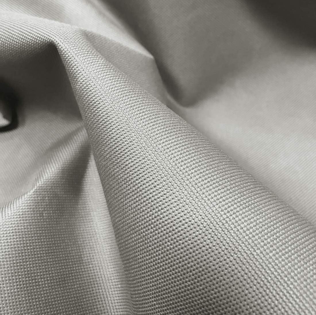 Grey 20oz Heavy Duty Thick Waterproof Canvas Fabric 600D Outdoor Cover 1x Metre