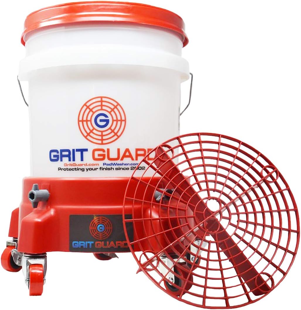 Grit Guard Bucket Insert with Washboard Combo Removes