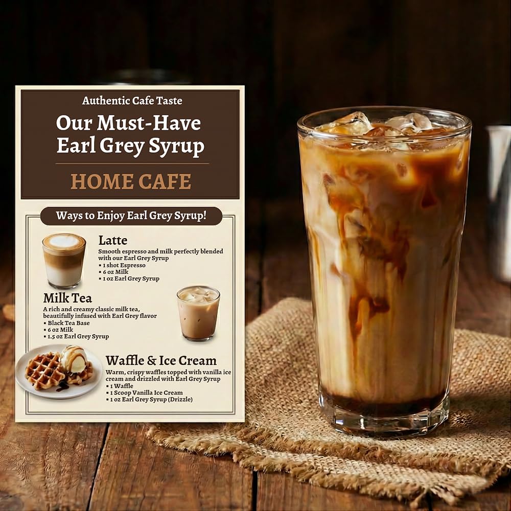 Amazon.com : [Nokchawon] Earl Grey Tea Syrup - Aromatic Bergamot