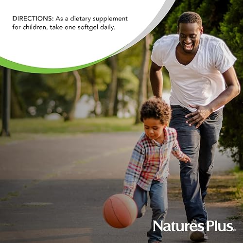 Miniatura 6 de NaturesPlus - Vita-Gels para niños, 90 cápsulas blandas fáciles de tragar, sabor a naranja natural, suplemento multivitamínico y mineral para niños,