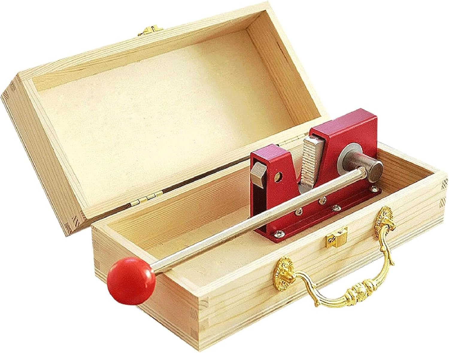 KRILLIQ Nutcracker Nut Clamping Tool Gift Box Version Hazelnut Shell Opener with Detachable Joystick Nut Cracker Set for Crumbled Hard Shell for Nut Shelling