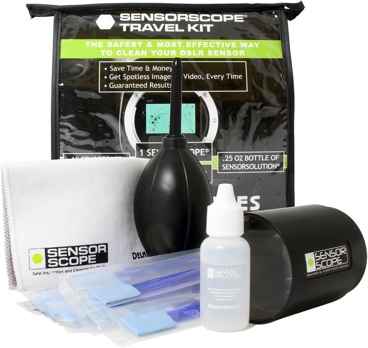 Delkin Devices SensorScope System DSLR and Mirrorless Camera Travel Kit
