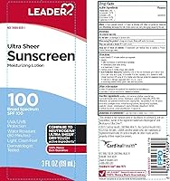 Vista 7 de LEADER Protector solar de viaje SPF 100+, loción ultra transparente, resistente al agua y no grasa con amplio espectro SPF 100+, 3 onzas líquidas