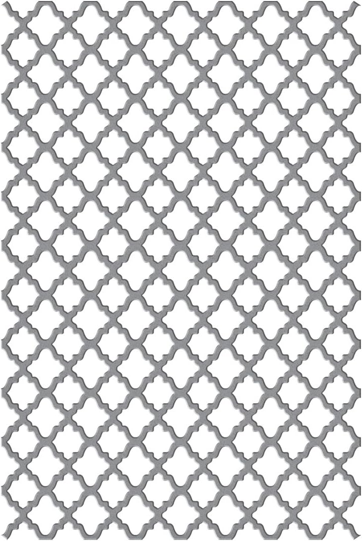 Spellbinders S5-152 Shapeabilities Expandable Patterns Fancy Lattice Die Templates