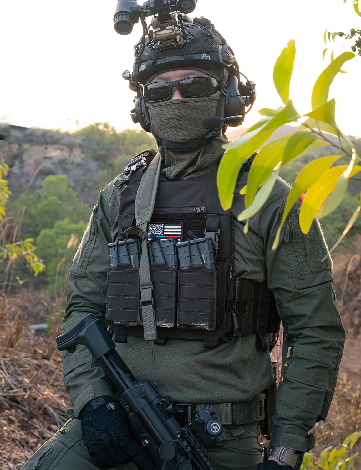 IDOGEAR Combat Sport Vest for Hunting Training Airsoft Outdoor Sports
