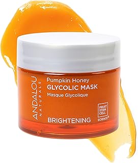 Máscara de calabaza Andalou Naturals Miel Gli...