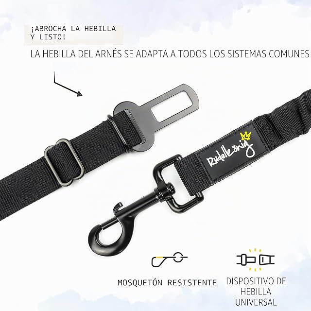 Foto 4 de 6 de Rudelkönig Cinturón Seguridad Perro Coche - Arnés Homologado