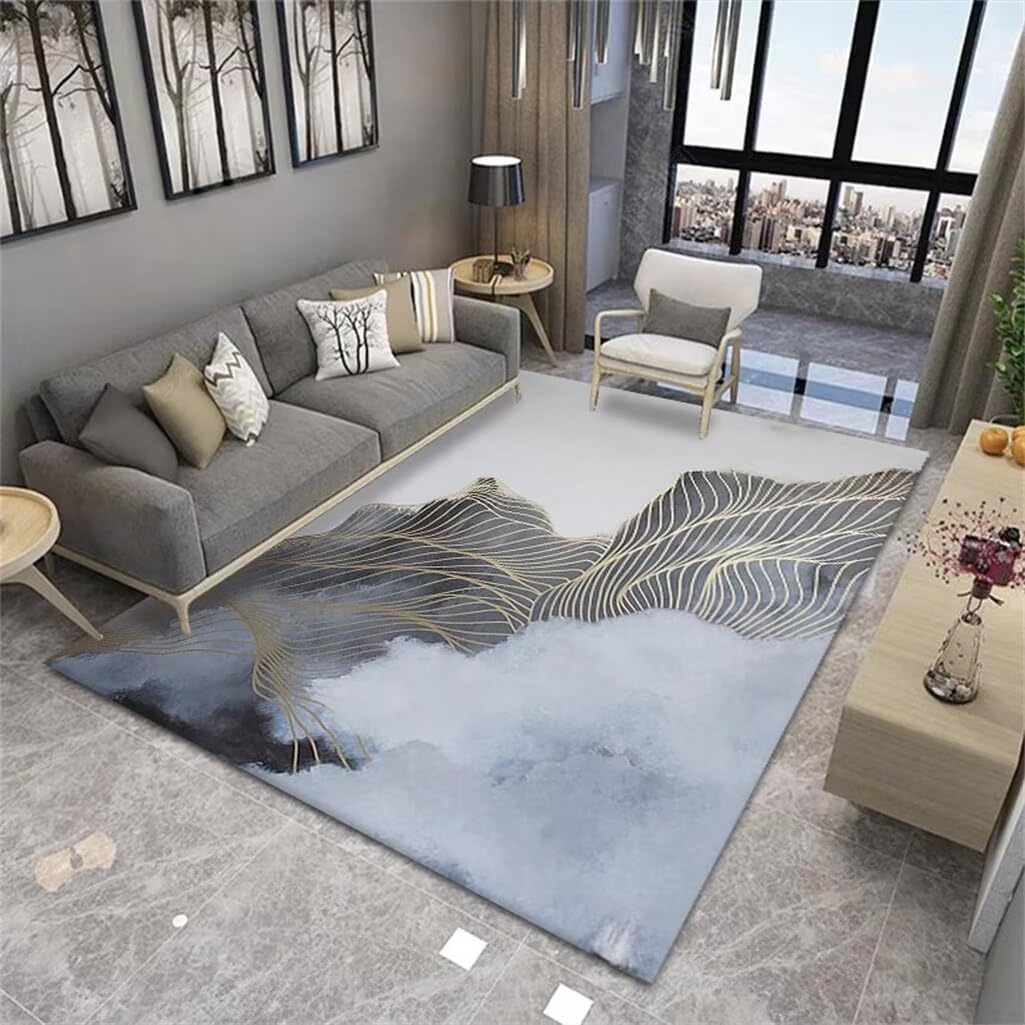 Tapis antidérapant résistant aux taches pour une terrasse ou un salon