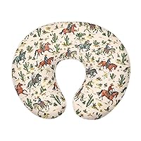 Vista 21 de Linda funda de almohada de lactancia con forma de U para bebés y niñas, fundas de lactancia suaves para almohadas de lactancia materna, se adapta a