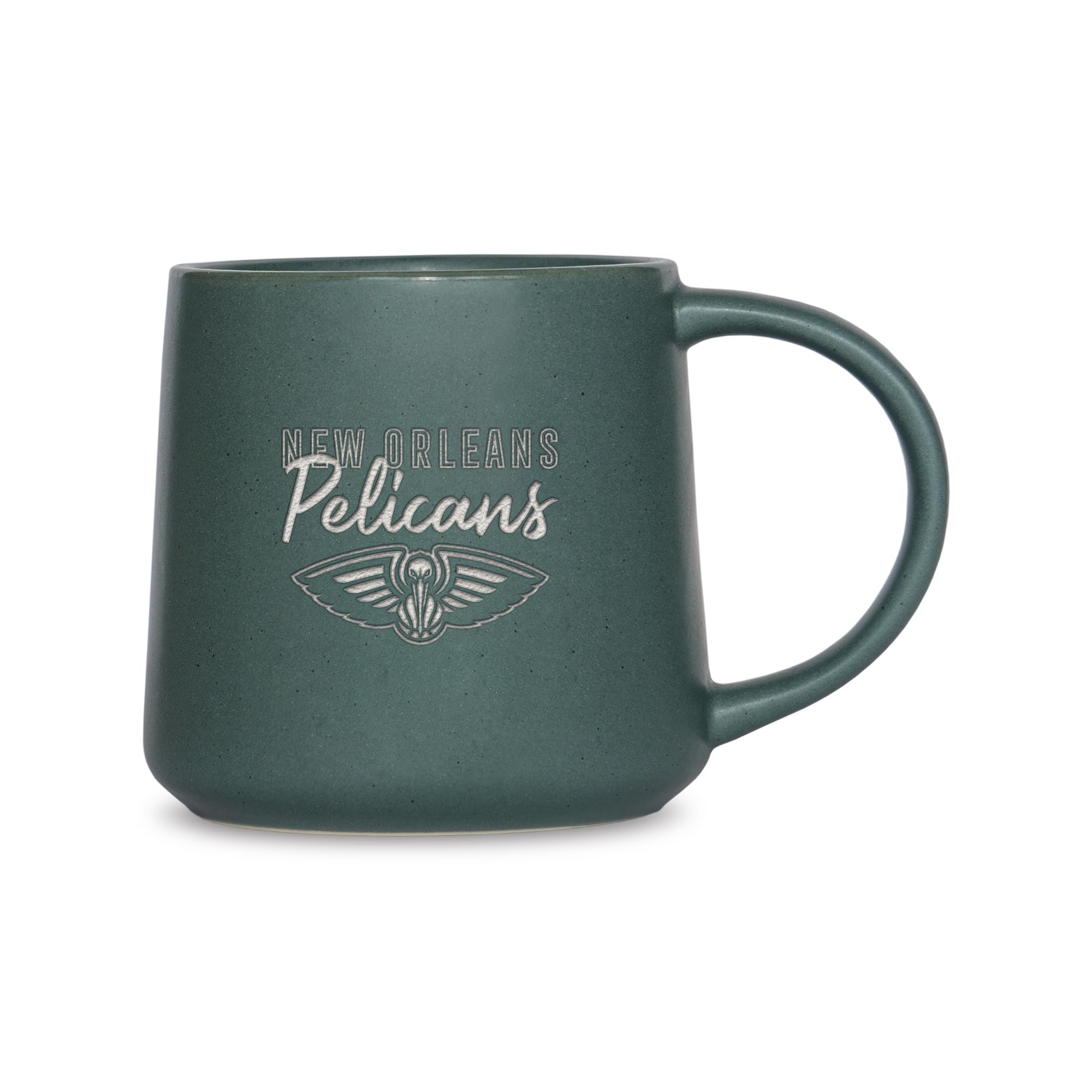 Rico Industries NBA Basketball Boston Celtics Sage 16oz Ceramic Taper Mug