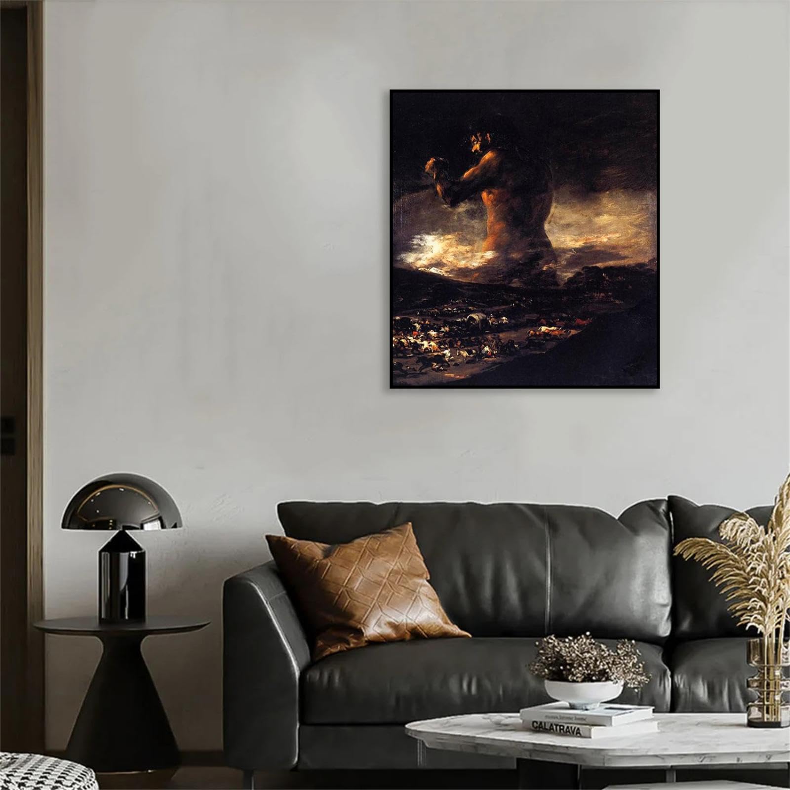 Amazon.com: Francisco Goy Canvas,The Colossus,Painting Famous