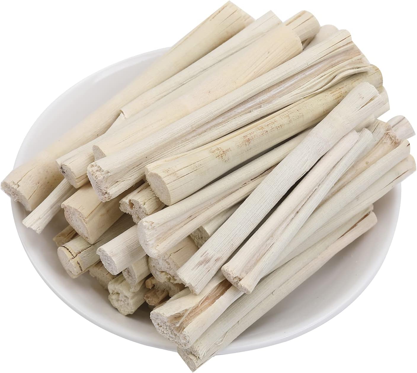 0.5 Ib Molar Sweet Bamboo Snacks, Pet Chewing Toys Molar Sticks for Rabbits & Chinchillas & Guinea Pigs & Chinchillas & Hamsters & Squirrels