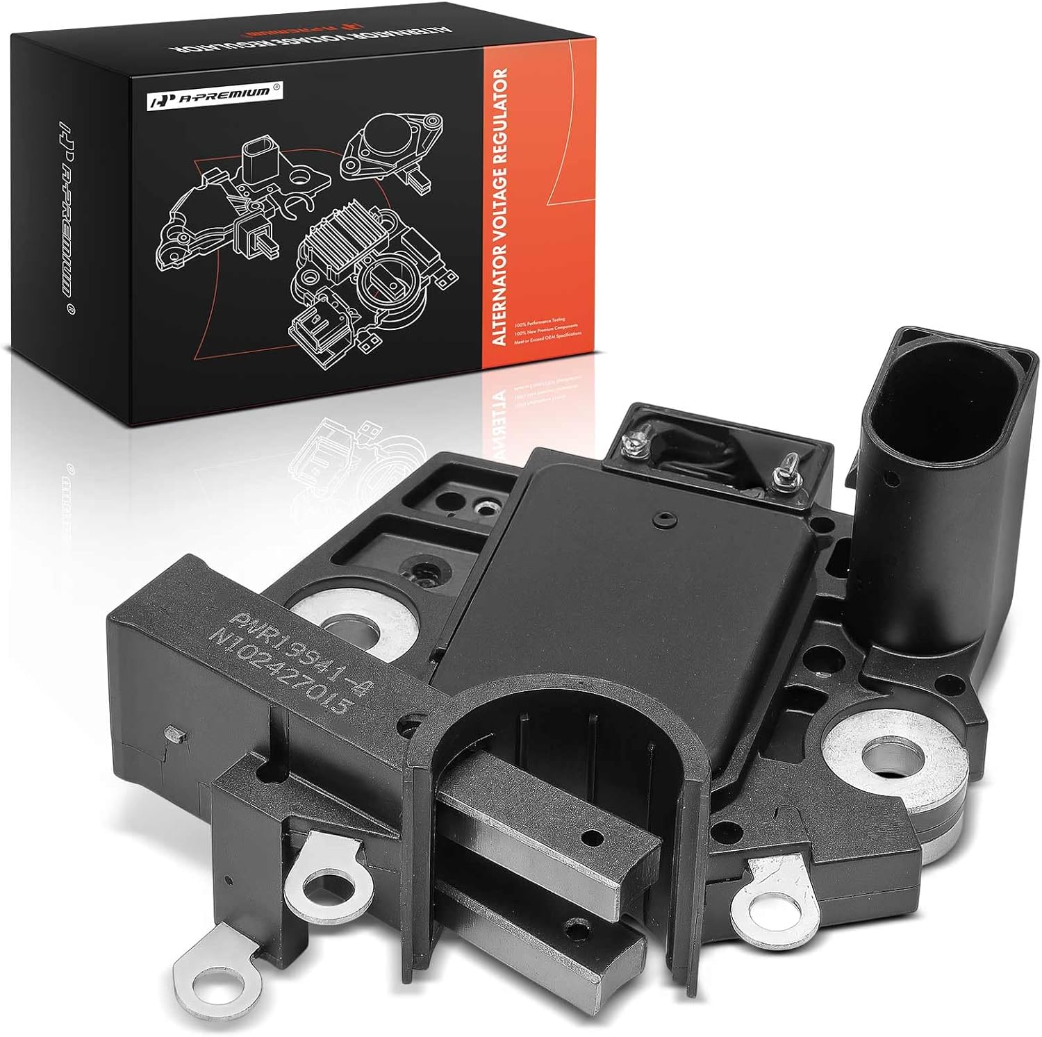 A-Premium Alternator Voltage Regulator Compatible with Audi Q7 2010 3.6L, 12V B-Circuit 14.3 Vset