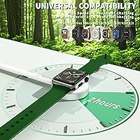 Vista 3 de Cargador múltiple para Apple Watch, carga de iPhone, múltiples dispositivos, cable de carga de viaje 3 en 1 de 6 pies con cargadores USB C de 20 W