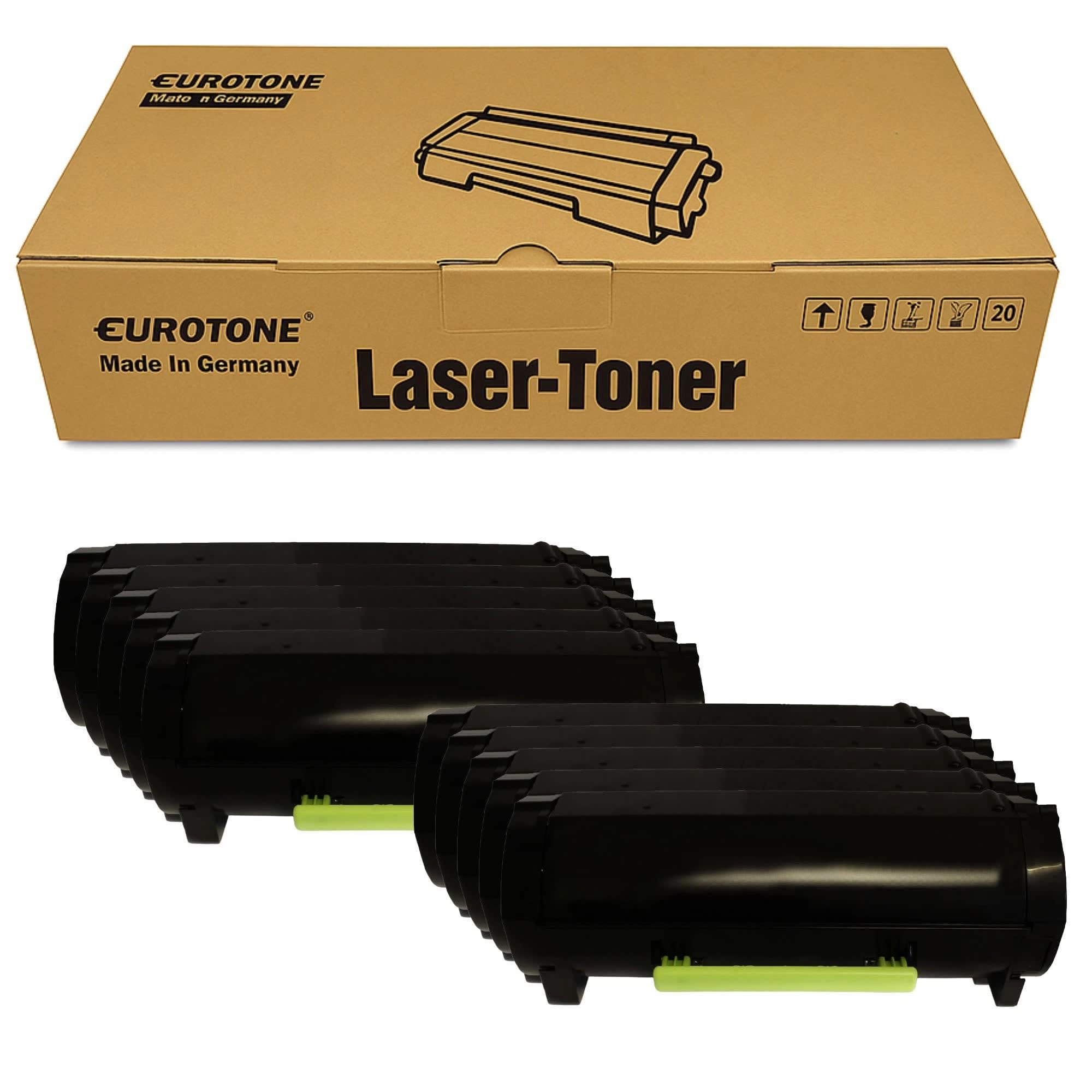 Eurotone Toner 10x kompatybilny z Konica Minolta Bizhub 4000P zastępuje TNP38 TNP-38 czarny o 25% większej wydajności
