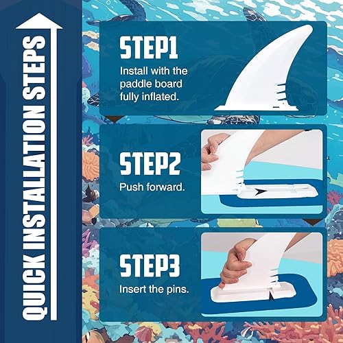 Vista 32 de FunWater Inflatable Stand Up Paddle Board with Premium SUP Paddleboard Accessories, Wide Stable Anti-Slip EVA Deck, 11'/10'6" Paddle Boards for