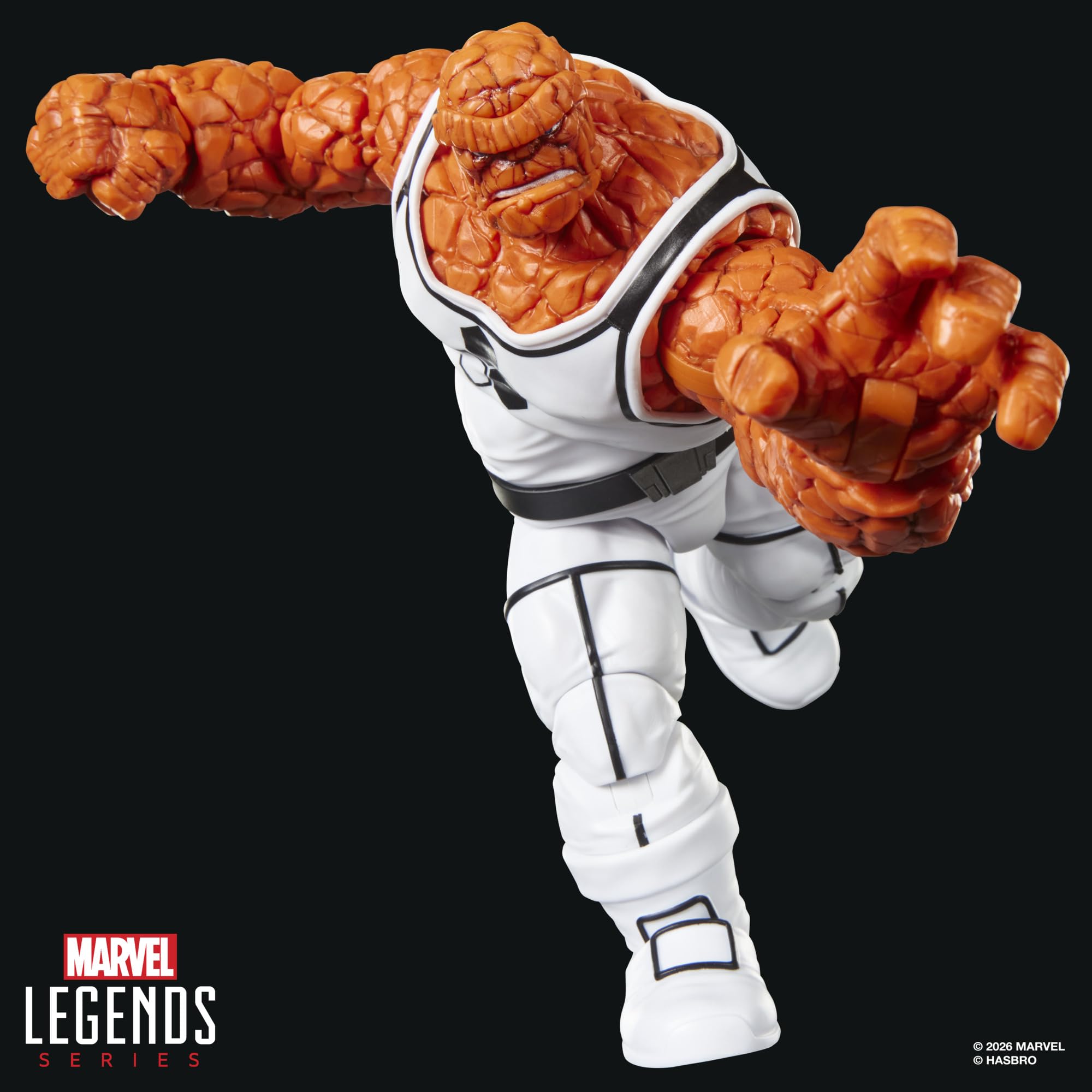 Marvel Legends Series Future Foundation Marvel's The Thing & Marvel's Invisible Woman, 2 von den Fantastic Four Comics inspirierte Action-Figuren zum Sammeln (Skala 15 cm)