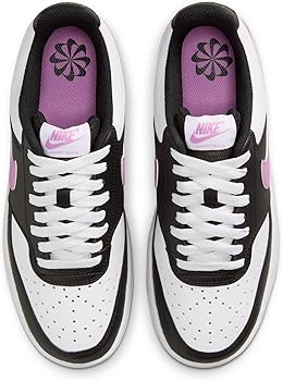 Buy Nike Womens Court Vision Low Next Nature Black/Lt Magenta