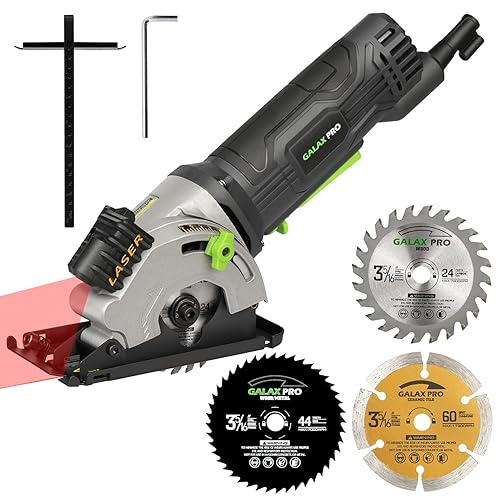 Scie Circulaire 580W GALAX PRO, 3500 RPM, Trois tranches de