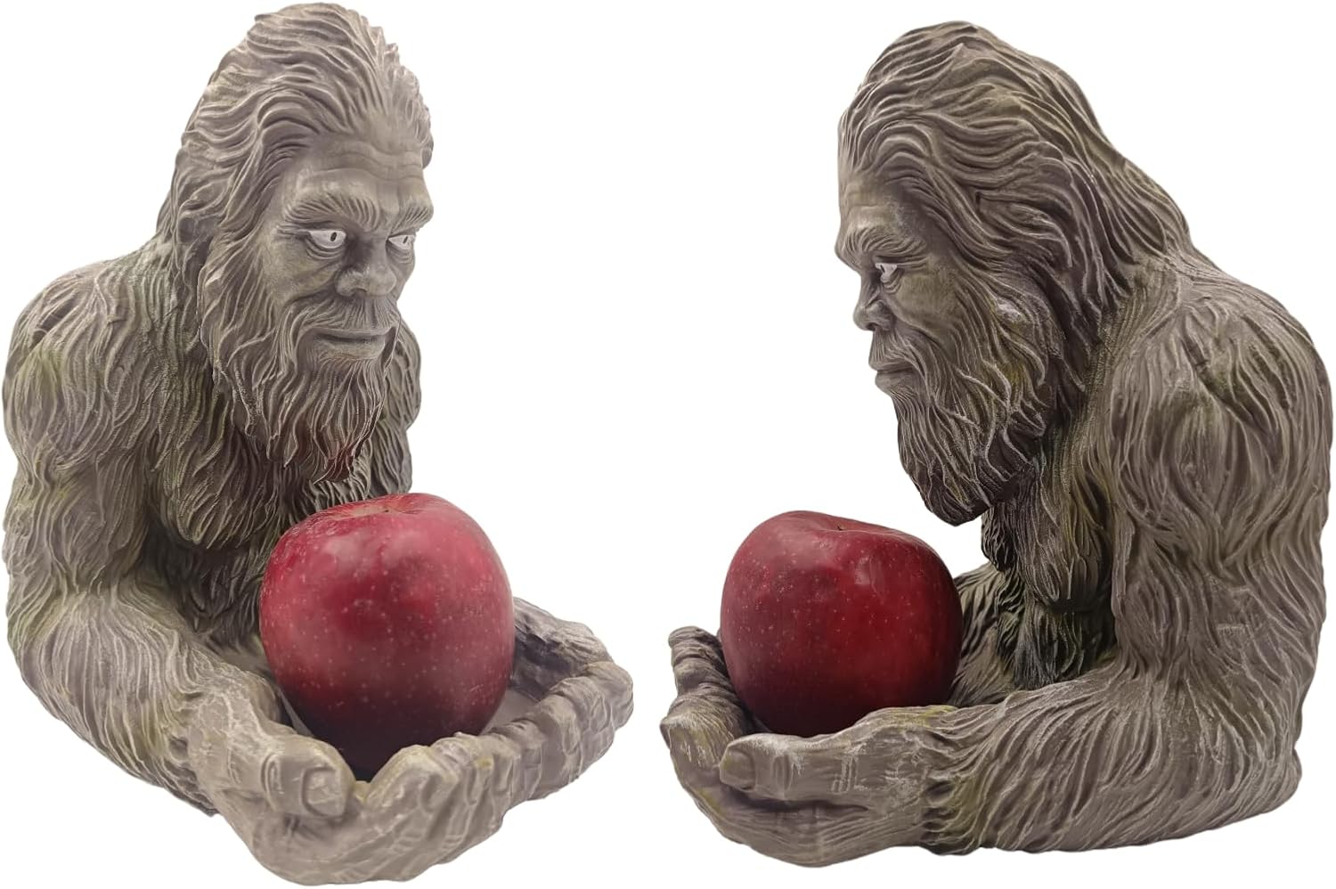 Outdoor Bird Feeder,Bigfoots Tree Face Decor, Bird Feeding Sculpture Statue Garden Decor,for Outdoor Garden Backyard Patio Yard,Size9.5in×7in×6.5in(Large)