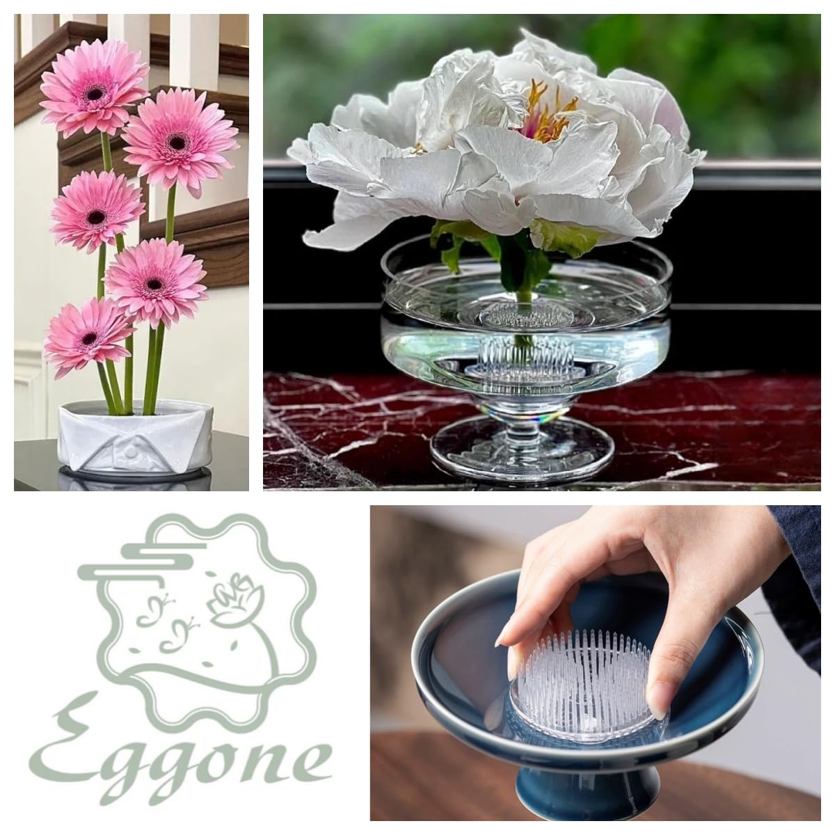 Amazon.com: 10Pcs Thicken Plastic Flower Frog 70mm/2.76
