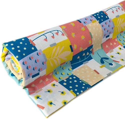 1 yarda - Tela de algodón (ideal para acolchar, coser, proyectos de manualidades y más) (color10)