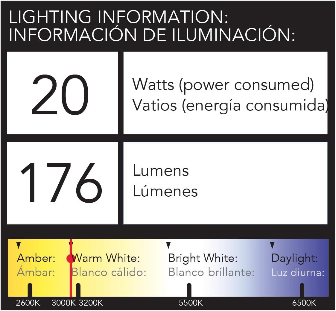 Malibu 8308-9603-01 Low Voltage 20 Watt Landscape Lighting, Non-corrosive Metal Construction with Aged Brass Finish