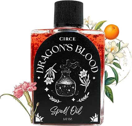 CIRCE Dragon’s Blood Spell Oil- Ritual & Intention Oil to
