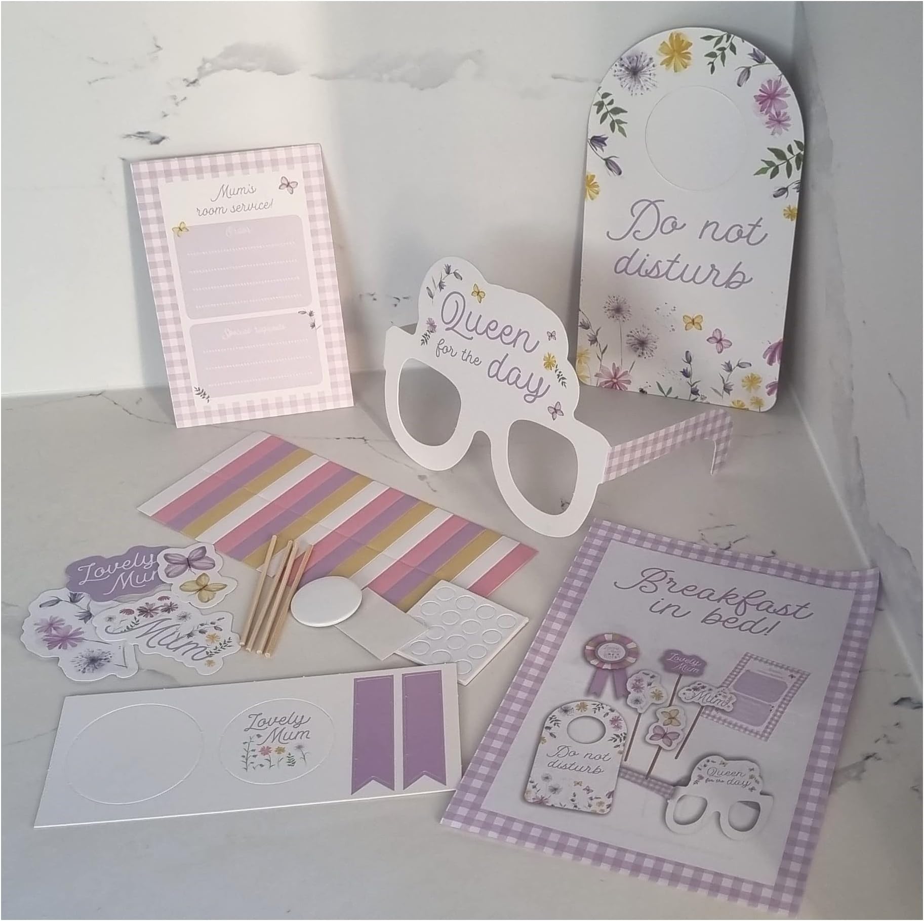 Mum Breakfast in Bed Set Gift Best Mothers Day Present Birthday Decor Amazing