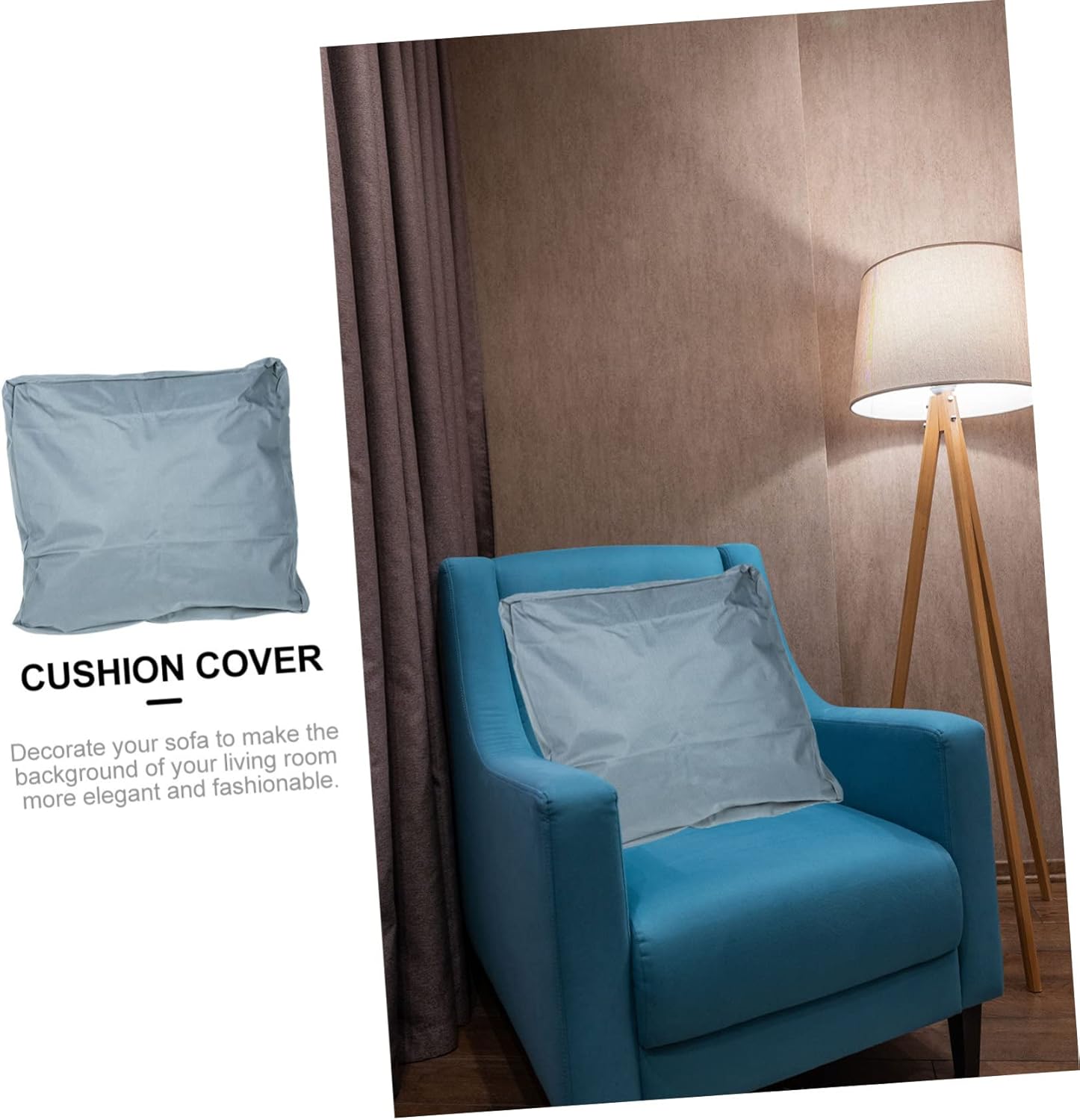 balacoo Outdoor Sofa Cushion Cover Premium Oxford Seat Cushion Protective Sleeve for Patio Furniture Stylish and Durable for Home and Events