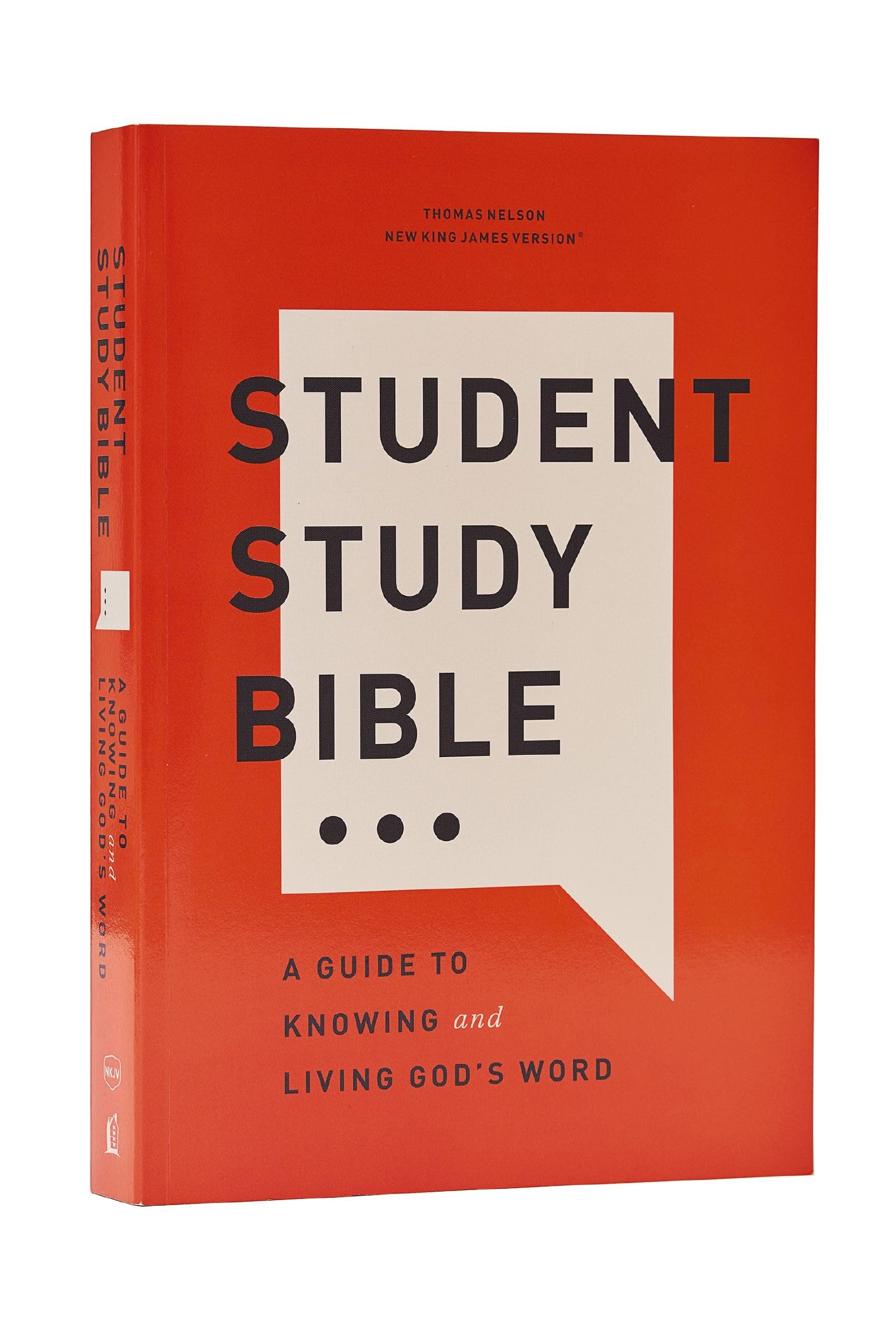 Student Study Bible: A Guide to Knowing and Living Gods Word (NKJV, Softcover, Red Letter, Comfort Print)