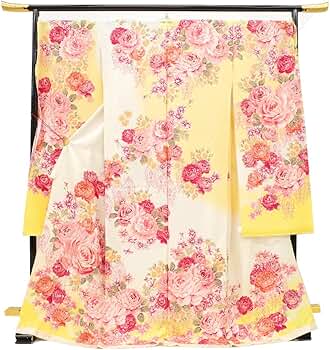 振袖 着物 LIZ LISA リズリサ 長襦袢 セット イエロー オフホワイト