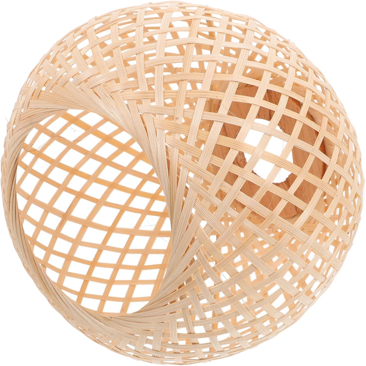 Luxshiny Rustic Desk Lampshade Handwoven Light Cover for Home Decor for Table Lamps Eye-friendly Warm Light for Study and Office Use