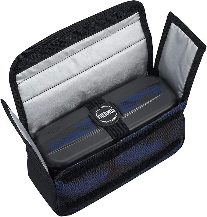Amazon サーモス 弁当箱 ステンレス フレッシュランチボックス 1100ml ブラックペイント Dsd 1103w Bk Pt 弁当箱 オンライン通販
