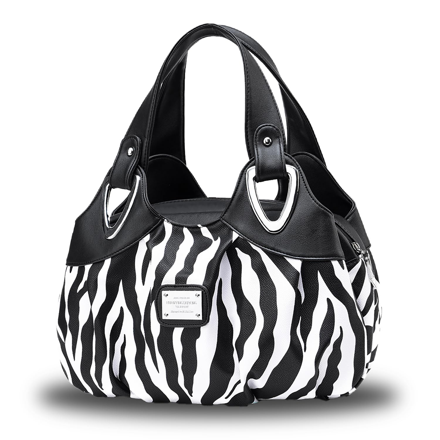 SYGAWomen's Printed Hobo Bag, Multiple Colors and Patterns, Crossbody Shoulder(ZEBRA PRINT)